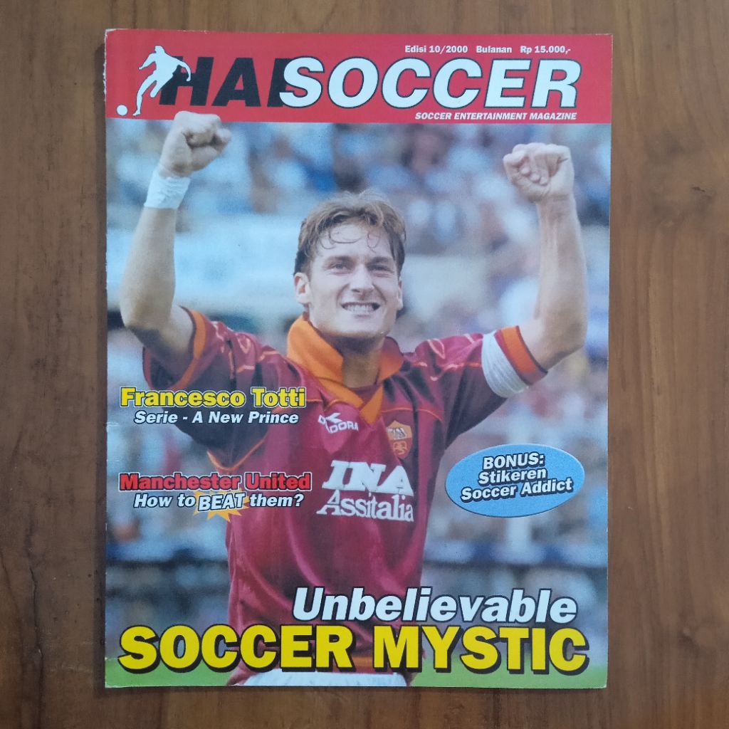 Majalah HaiSoccer Hai Soccer _ TOTTI