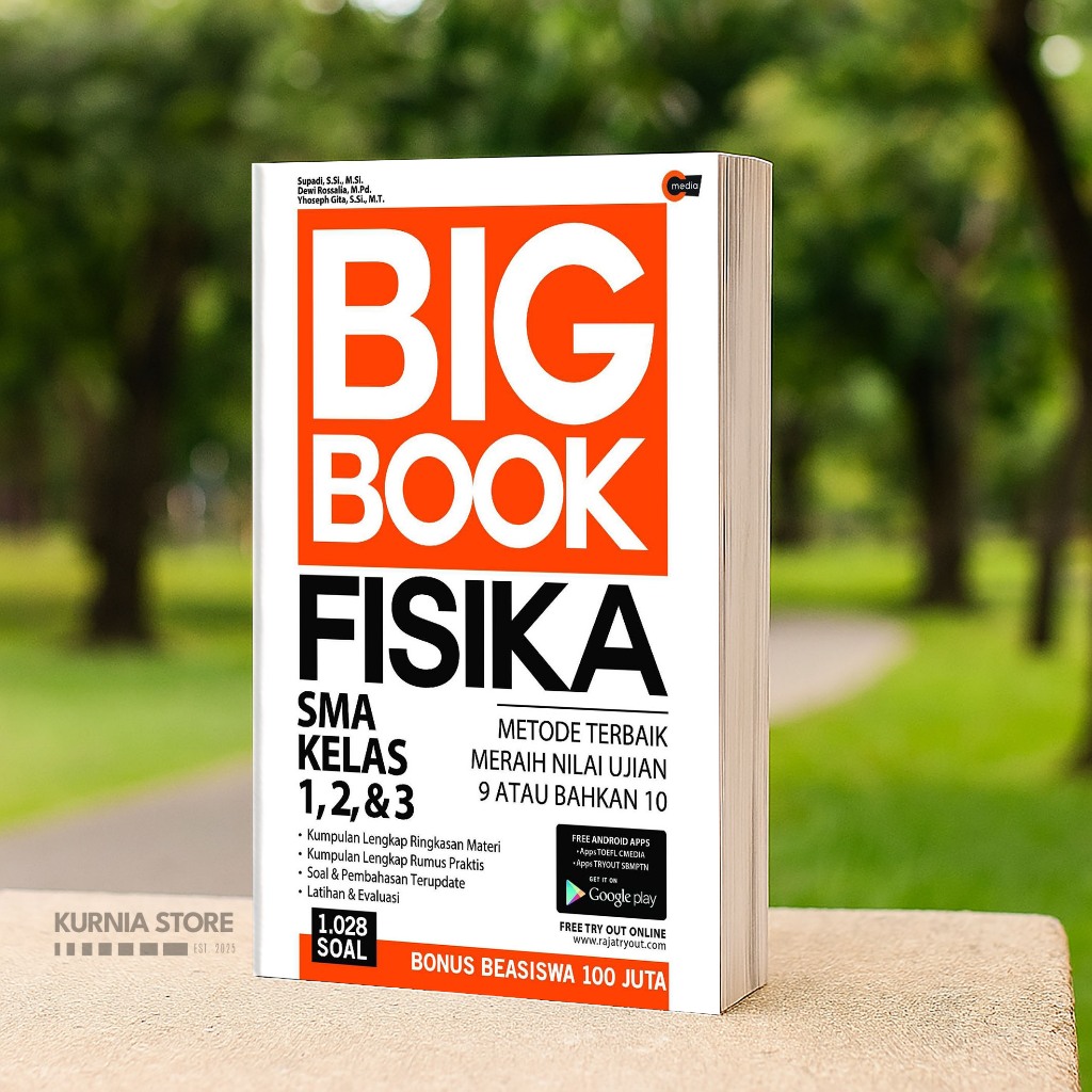 Big Book Fisika - Surpardi & Rekan | Panduan Lengkap Fisika untuk Pelajar dan Mahasiswa