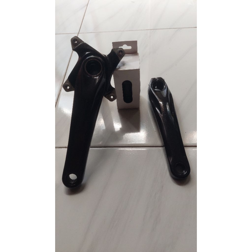 crank deore arm 175 bcd 104 + bb
