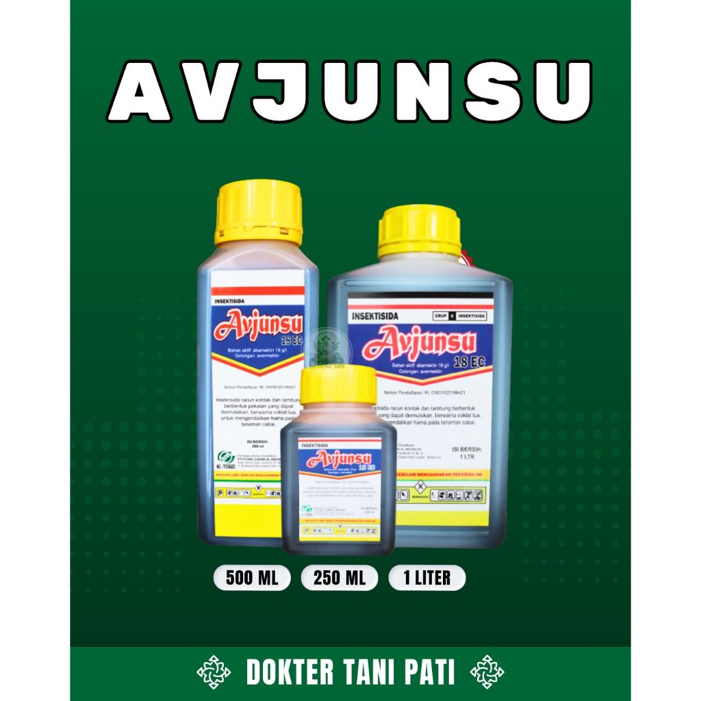 Insektisida AVJUNSU 250 ML Mengendalikan Hama Tanaman Cabai