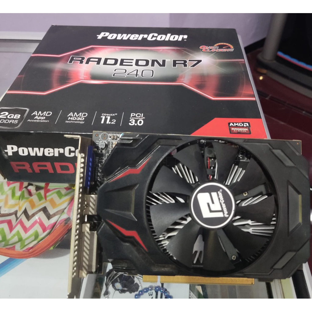 (second)Powercolor Radeon R7 240 vram 2gb GDDR5