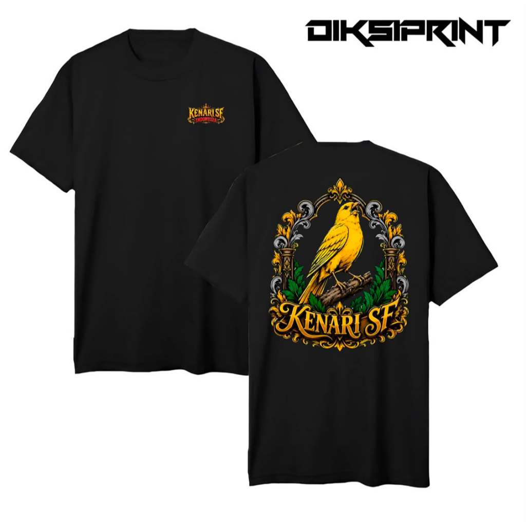 Kaos Kenari SF Indonesia ( catton combed 24s ) bahan premium | model unisex