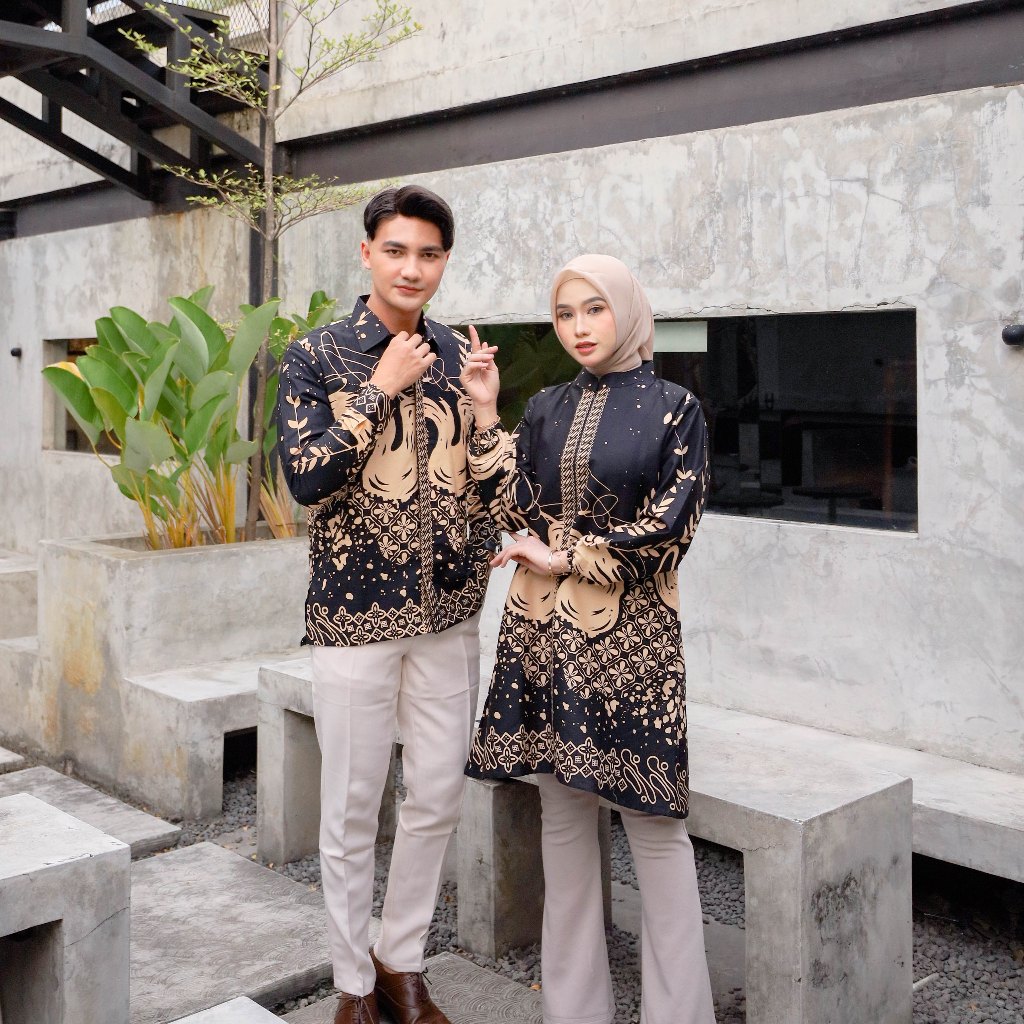 Benang Raja Batik Couple Primis Lapis Trikot Awan Garuda