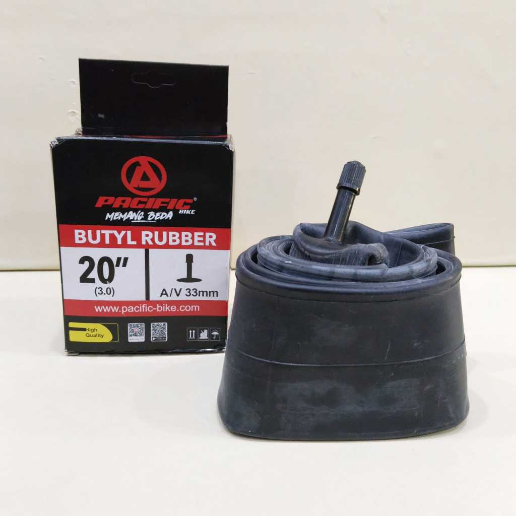 Ban Dalam Sepeda Fat Bike 20 x 3.0 Pacific Pentil AV Butyl