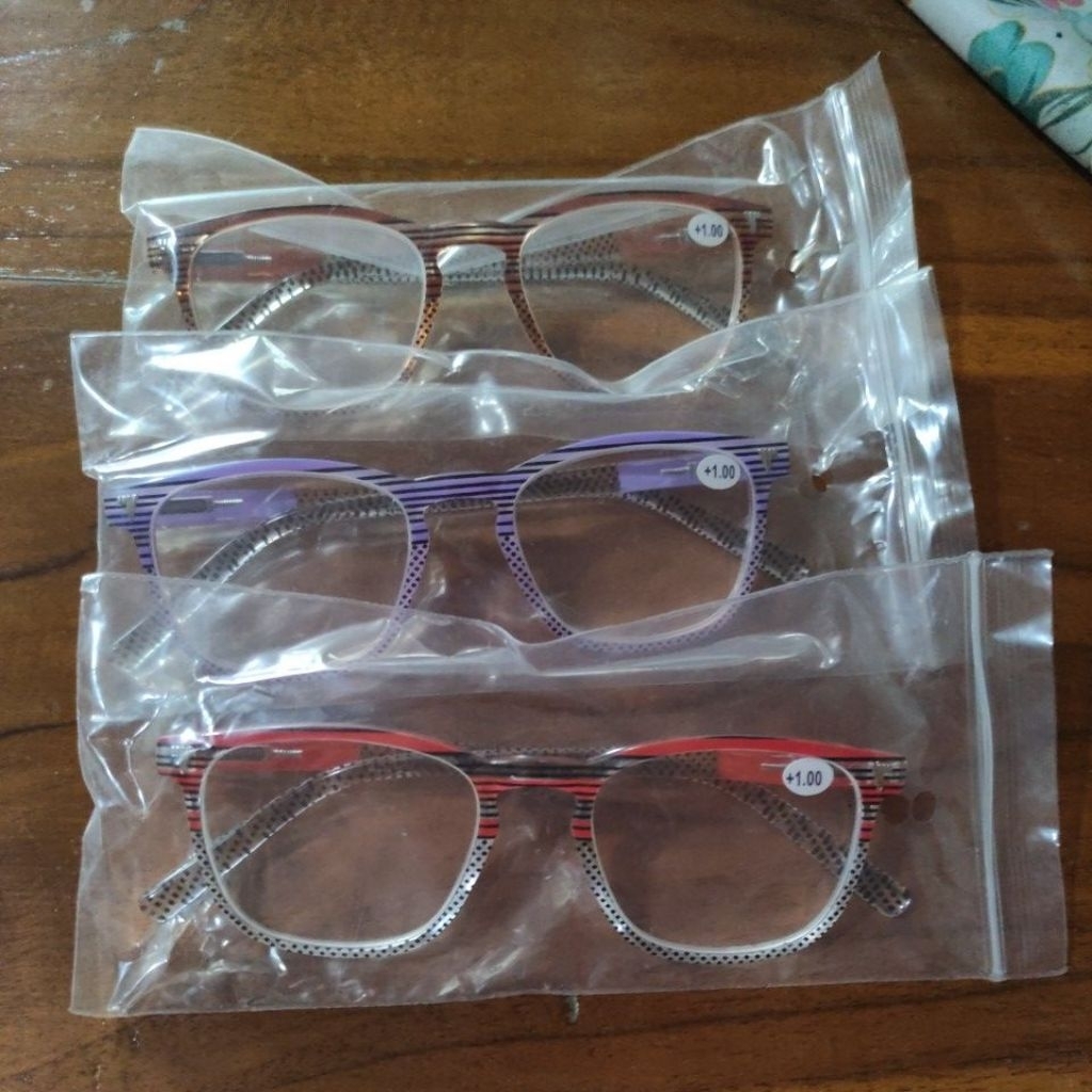 Kacamata Baca Retro Plus + 1.00