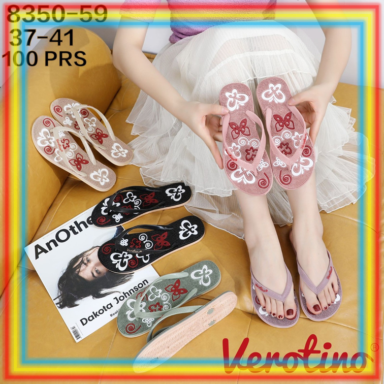 8350-59 Sandal Jepit Rematik Refleksi Verotino Sendal Duri Terapi Kesehatan Akupuntur Glanzton