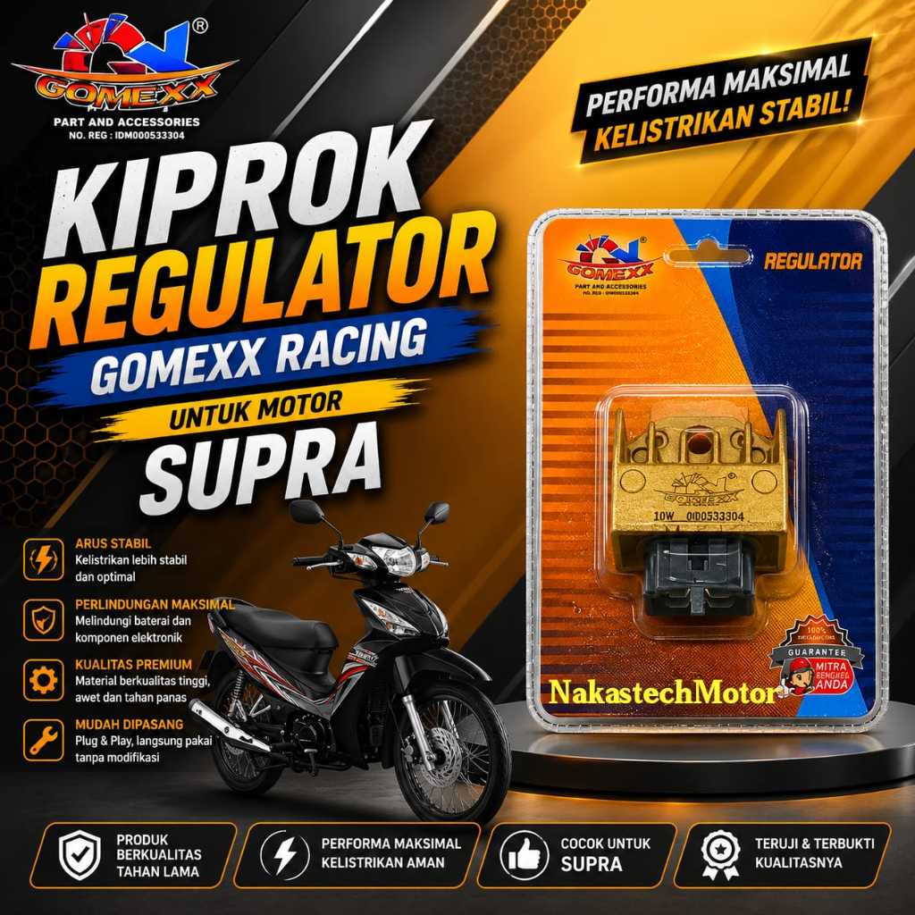 Kiprok Regulator Racing - Gomexx - Supra Grand Supra fit new