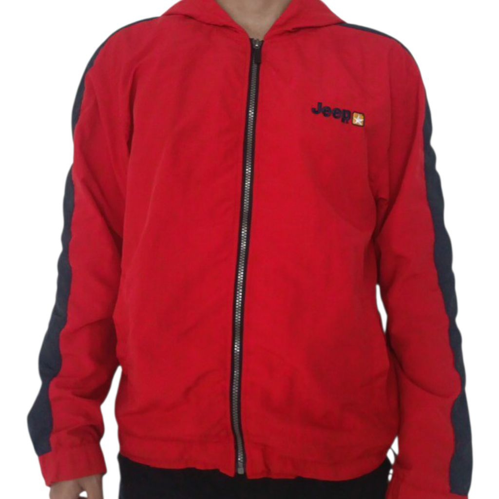 Jaket Jeep dengan hodie