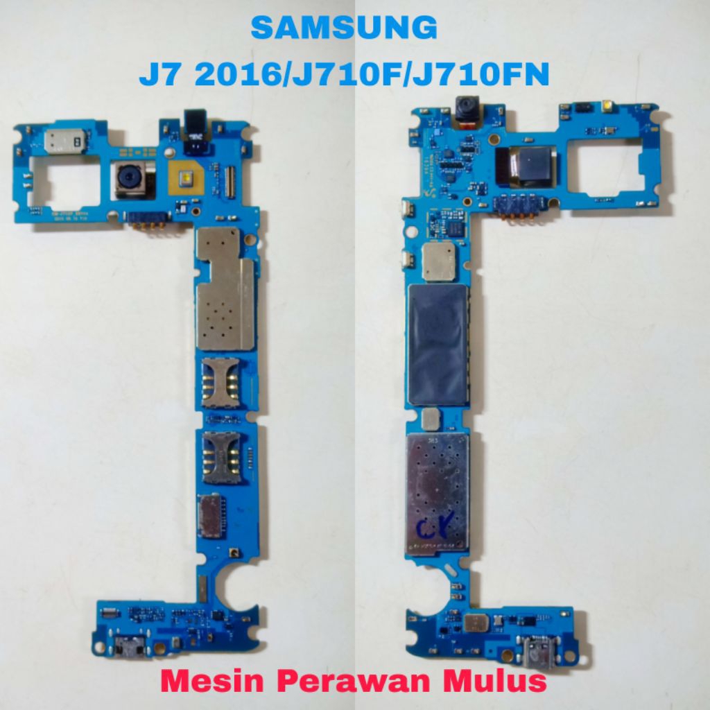 Samsung J7 2016 J710 J710F/FN mesin perawan mulus normal ada sandi