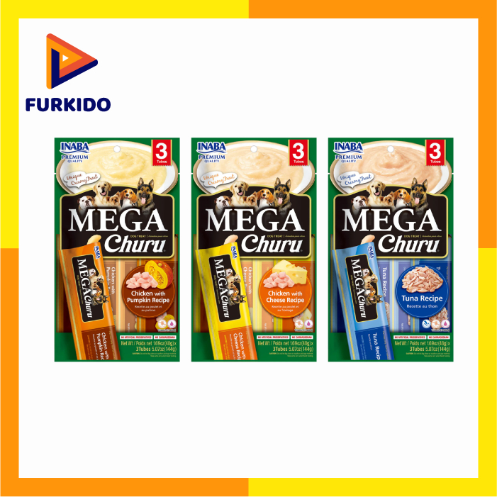 Ciao Dog Mega Churu 144 Gr (48 Gram x 3) / Snack Hewan Anjing