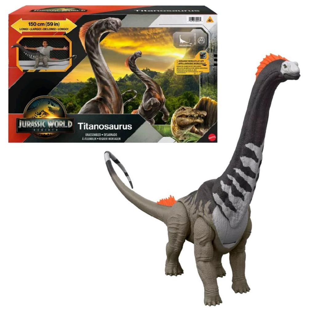 Jurassic world rebirth super colossal titanosaurus dinosaur