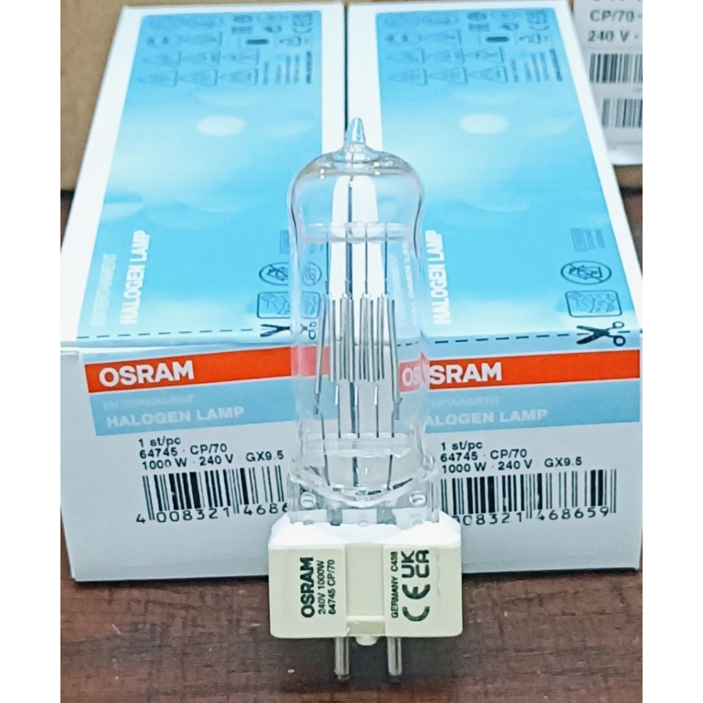 Osram Lampu halogen 64745 CP/70 1000w 240v GX9.5
