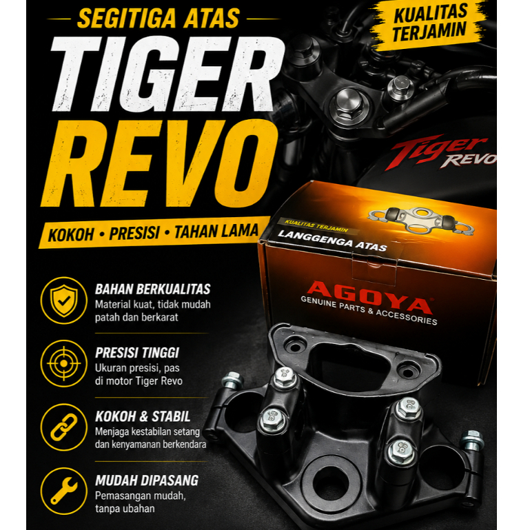 SEGITIGA ATAS TIGER REVO SEGITIGA T ATAS HONDA TIGER REVO IMPORT