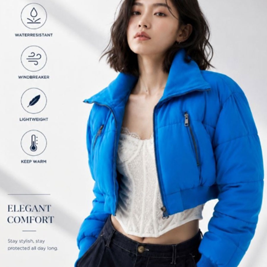 UO09 LILY PUFFER JACKET Outerwear