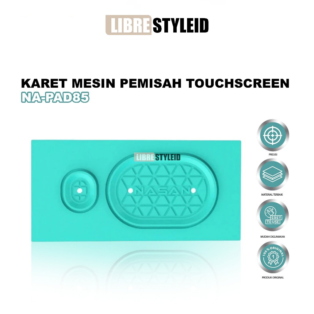 KARET MESIN PEMISAH TOUCHSCREEN NASAN NA-PAD8 ORIGINAL