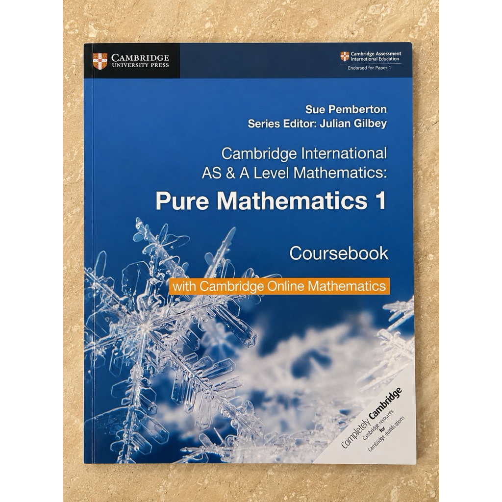 Pure Mathematics 1 Coursebook Cambridge International AS & A Level Mathematics with Cambridge Online