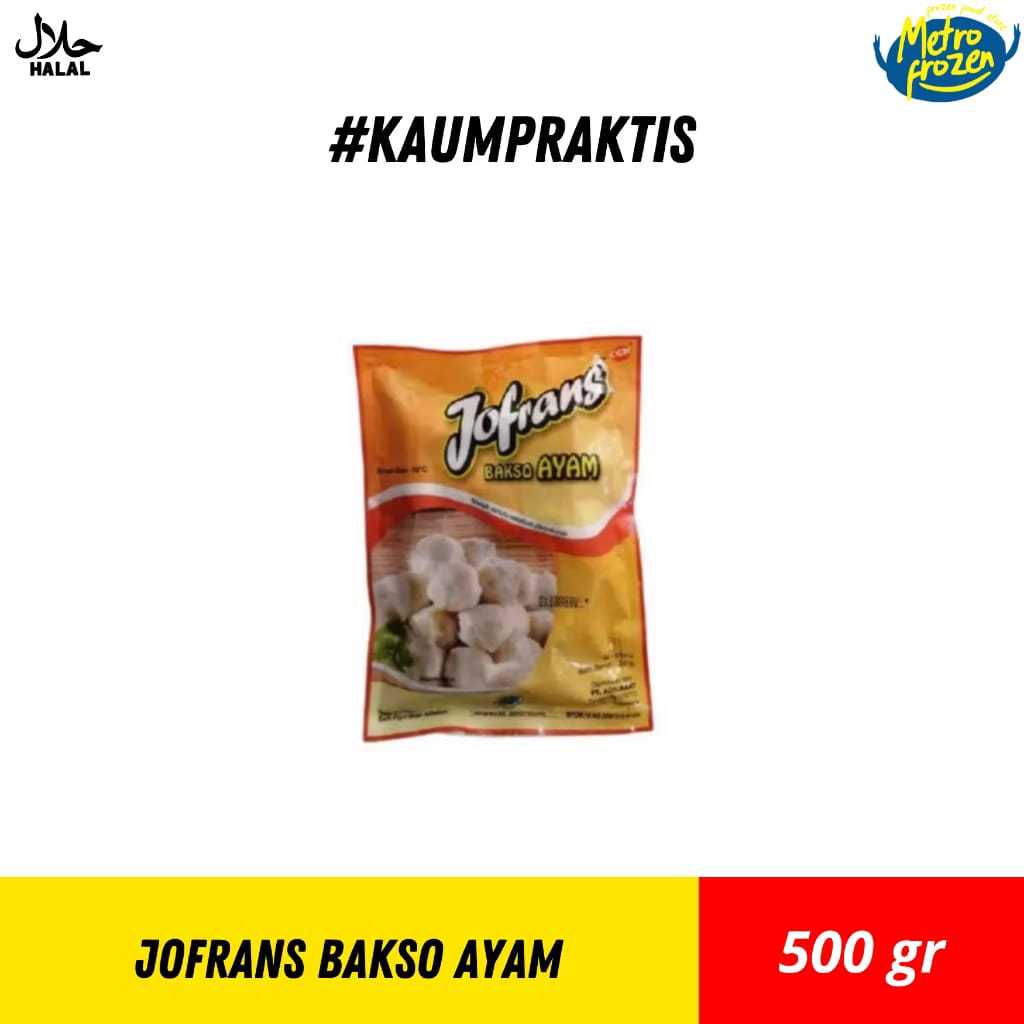 JOFRANS Bakso Ayam 500gr //bakso ayam //instan Banjarmasin