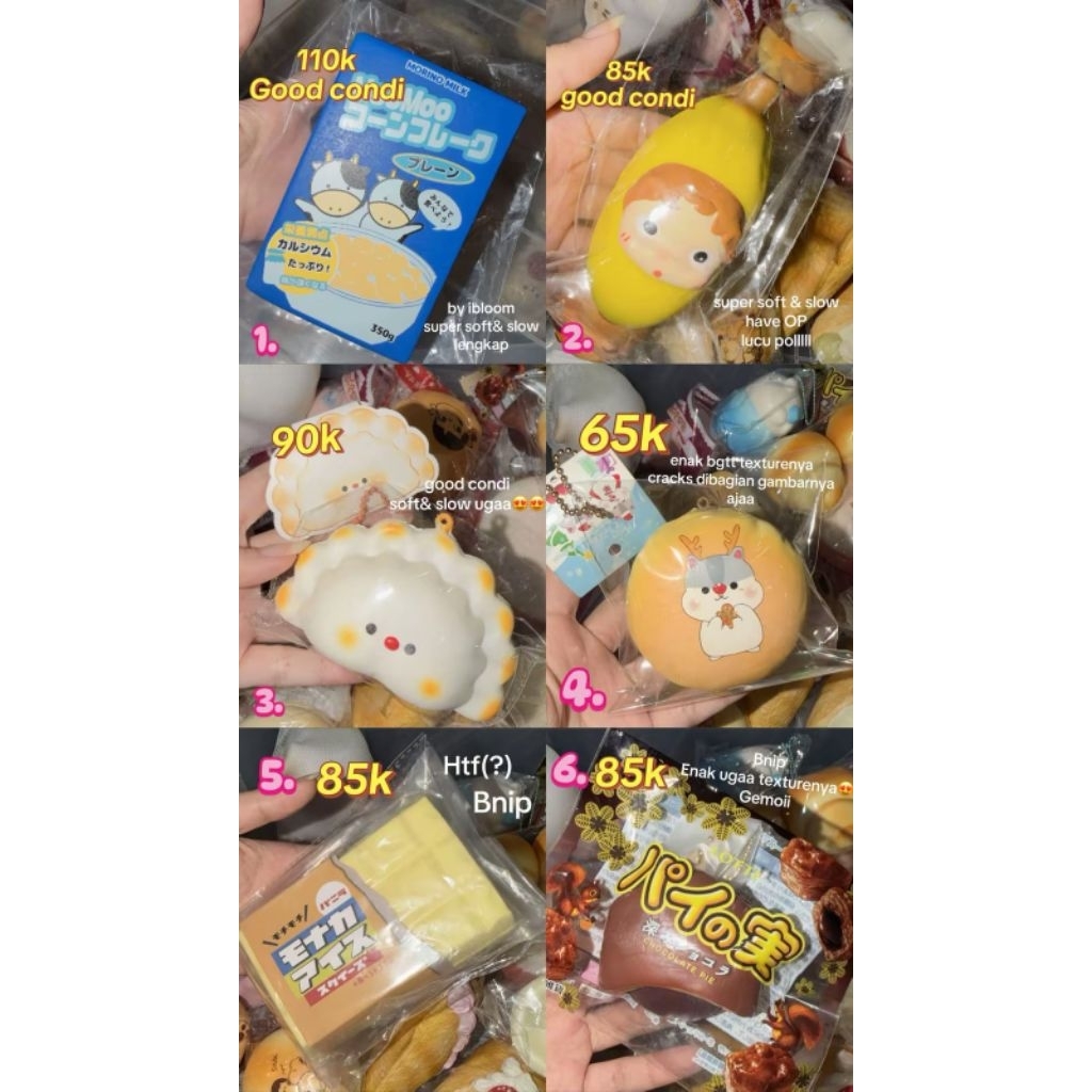 Squishy murah sales ibloom milk banana pisang poli bun pangsir sacher torte hard to find snoopy peko