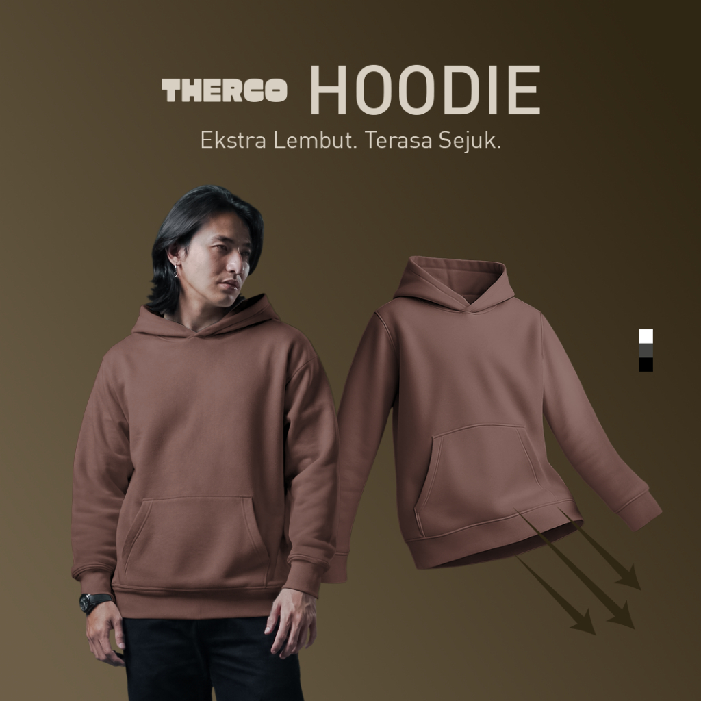 No Void Minds Therco Pullover Hoodie | Espresso