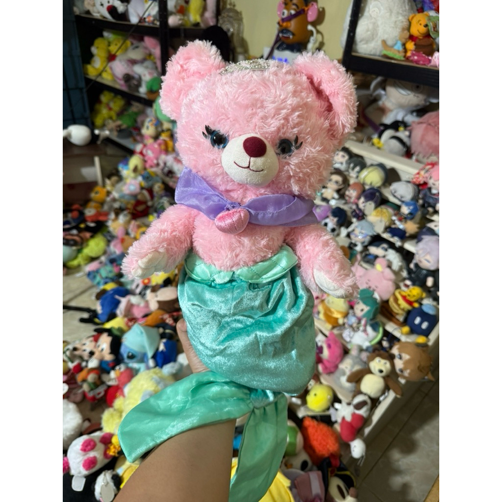 Boneka unibear ariel mermaid