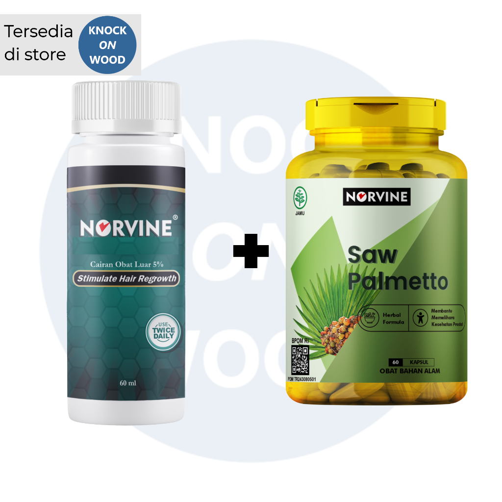 Combo Norvine Saw Palmetto & Biozinc