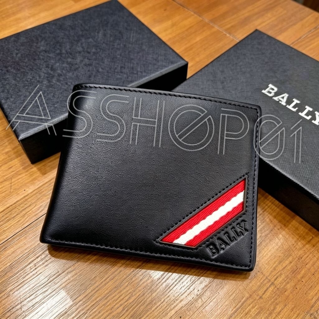 Dompet Bally Men Wallet Dompet Lipat premium Quality