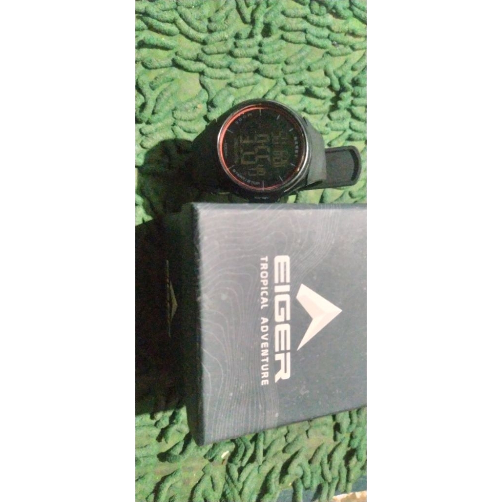 jam ori eiger LS-82 touchscreen mulus layak pakai