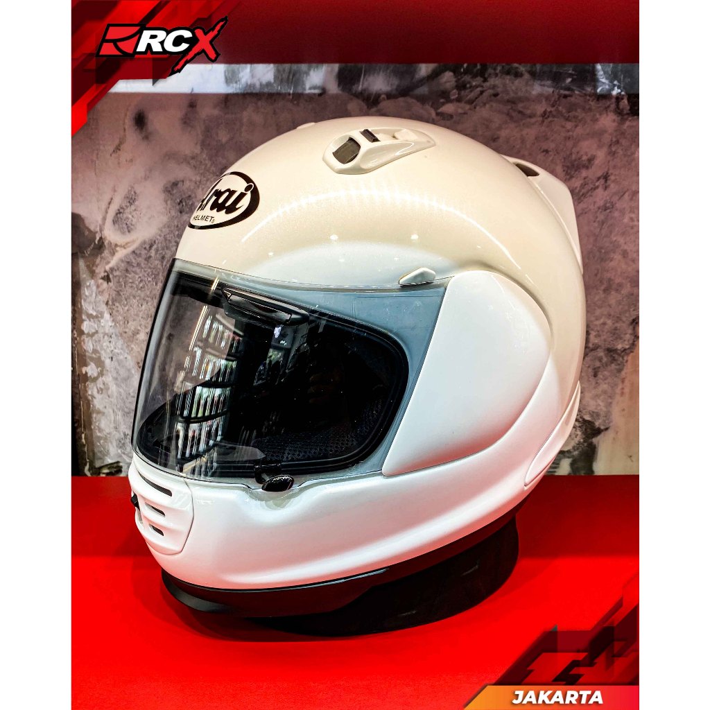 Helm Arai Rapide IR Glass White Original Second 2nd Bekas RCX