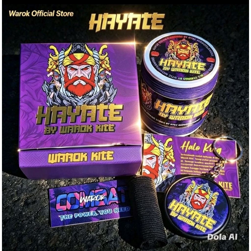 Gelasan Hayate warok kite