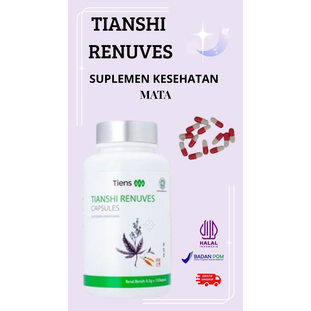 TIANSHI RENUVES CAPSULES TIENS 150 CAPSULES
