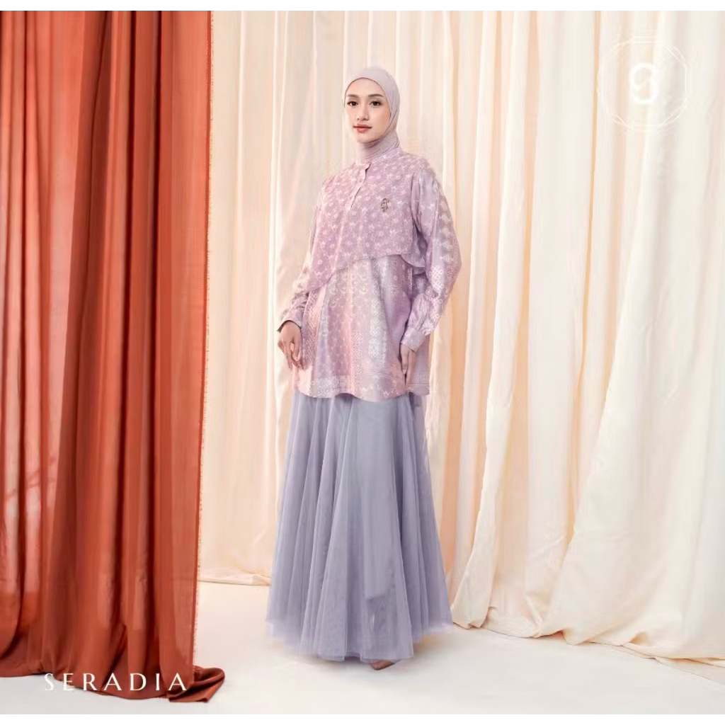 Seradia Blouse - Gaura Collection (Wisteria, M)
