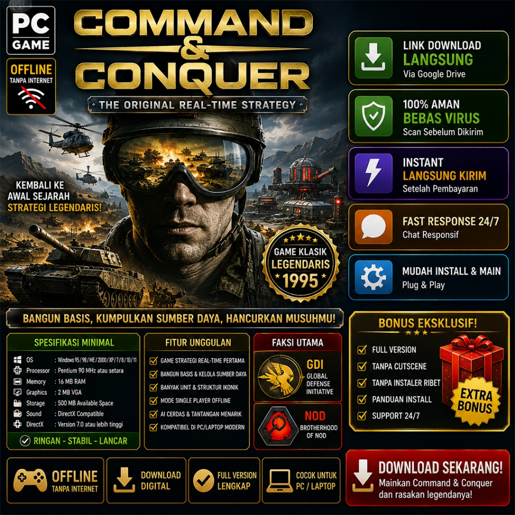 Command And Conquer Game PC Full Version