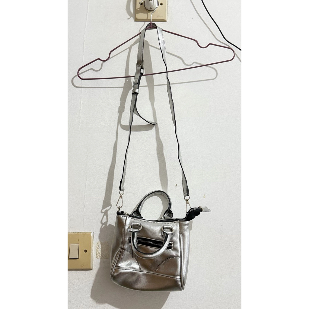 [PRELOVED] Tas mini Silver