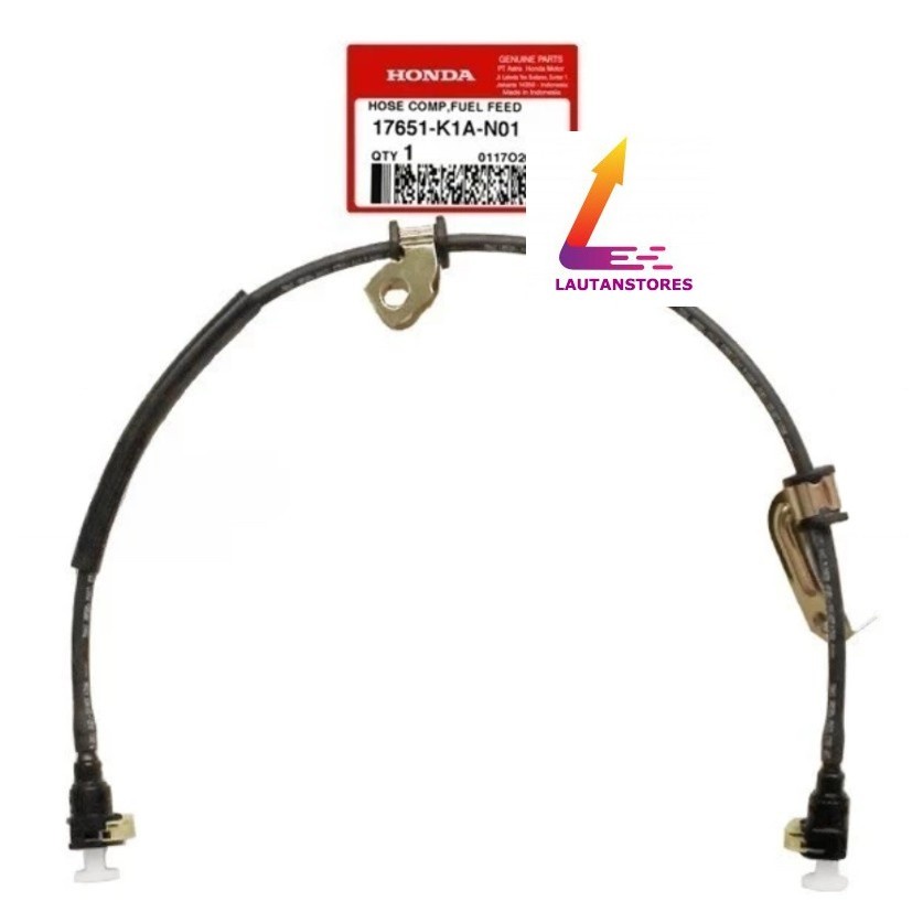 17651-K1A-N01 Selang Bensin Hose Comp Fuel Feed Beat LED Eco Street K1A