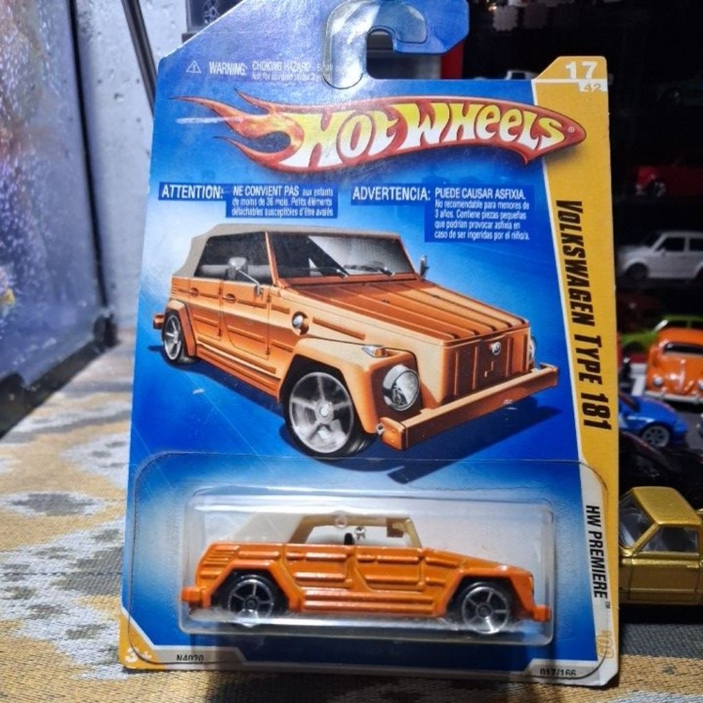 HOTWHEELS VOLKSWAGEN TYPE 181