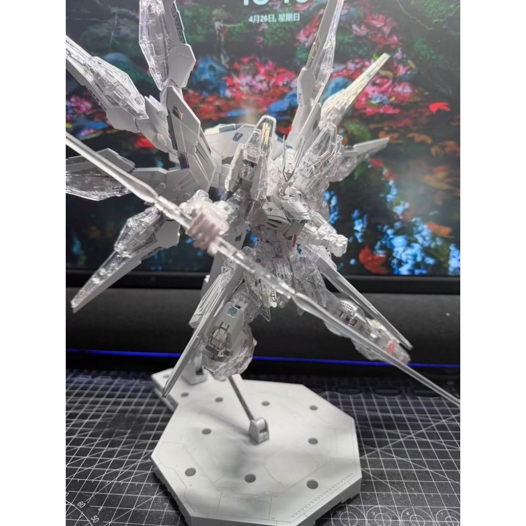 Changlong 7701 MGEX SF Freedom twilight version CLEAR  Transparant white not include WOL strike not 