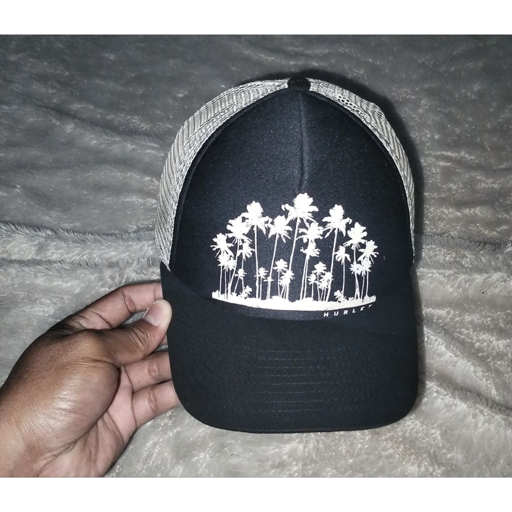 Topi Trucker Hurley setelan Second