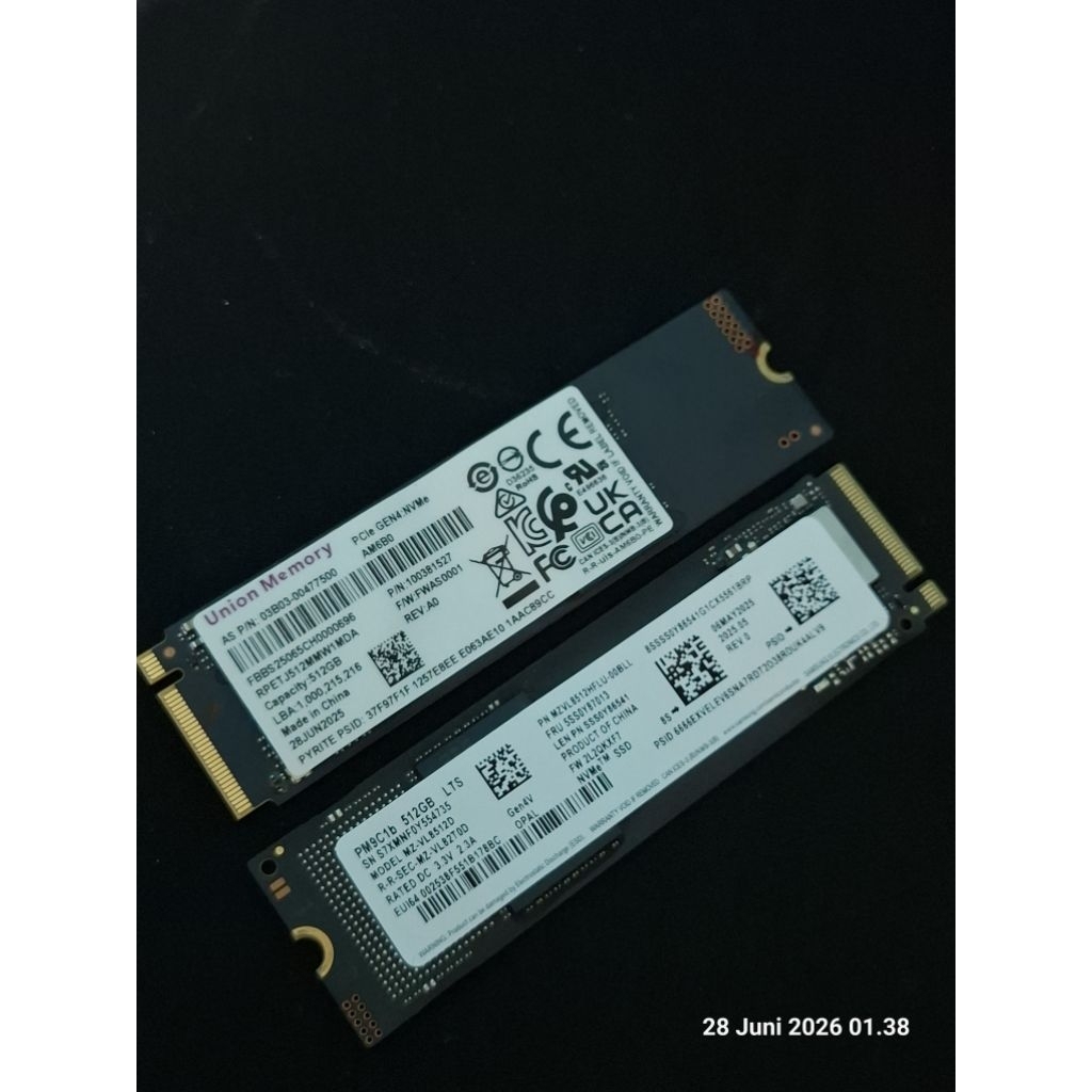 NVME 512GB Gen4