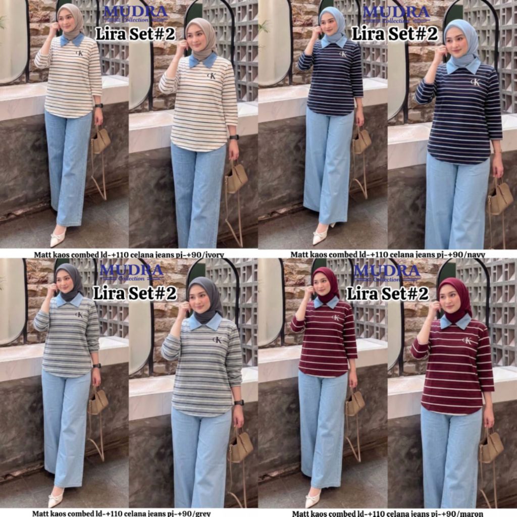 BAJU LIRA  SET#2  BY MUDRA