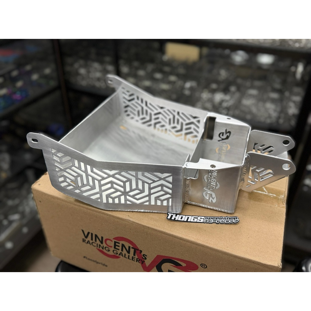 Box Bagasi Almunium Yamaha Mio Soul Fino by VRG Racing