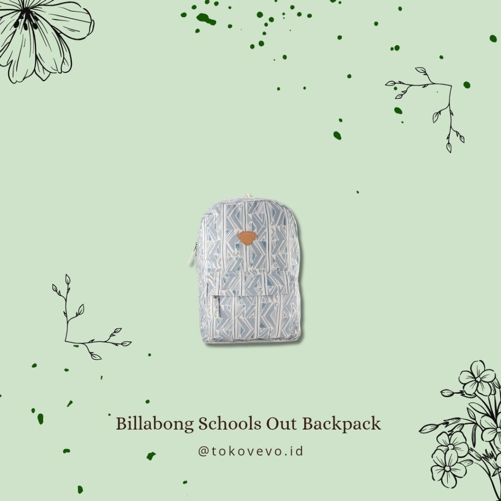 Billabong Schools Out Backpack Tas Sekolah Original Ransel