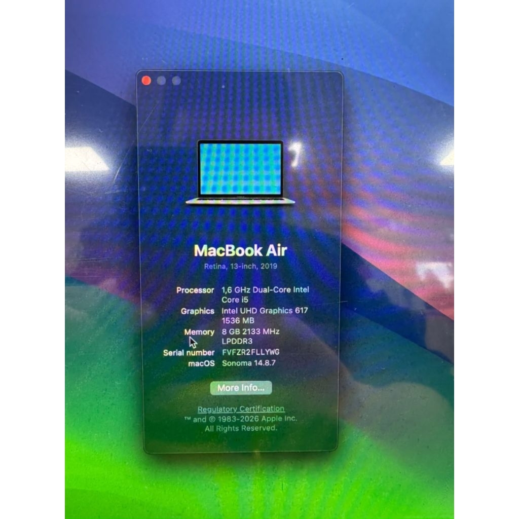 Macbook Air 2019