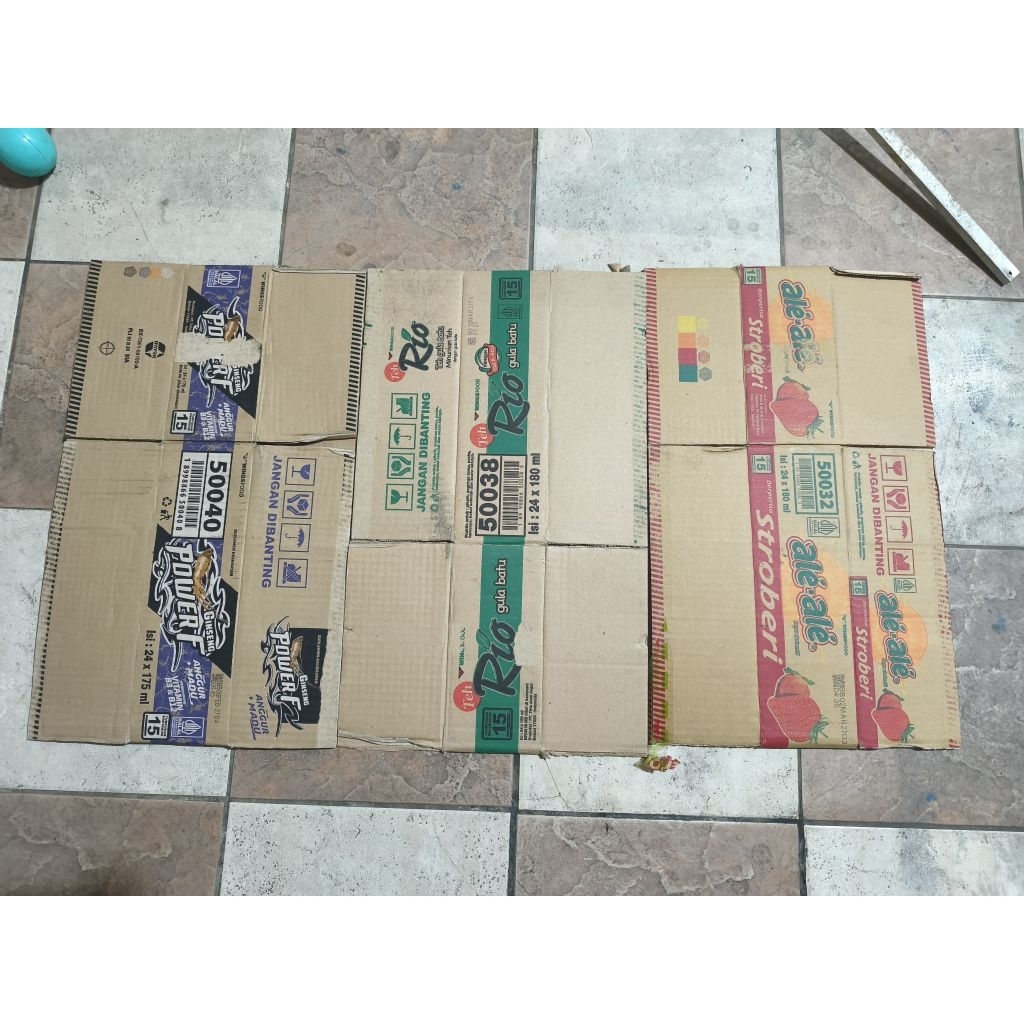 KARDUS BEKAS ALE ALE DLL. KHUSUS BUAT PACKING