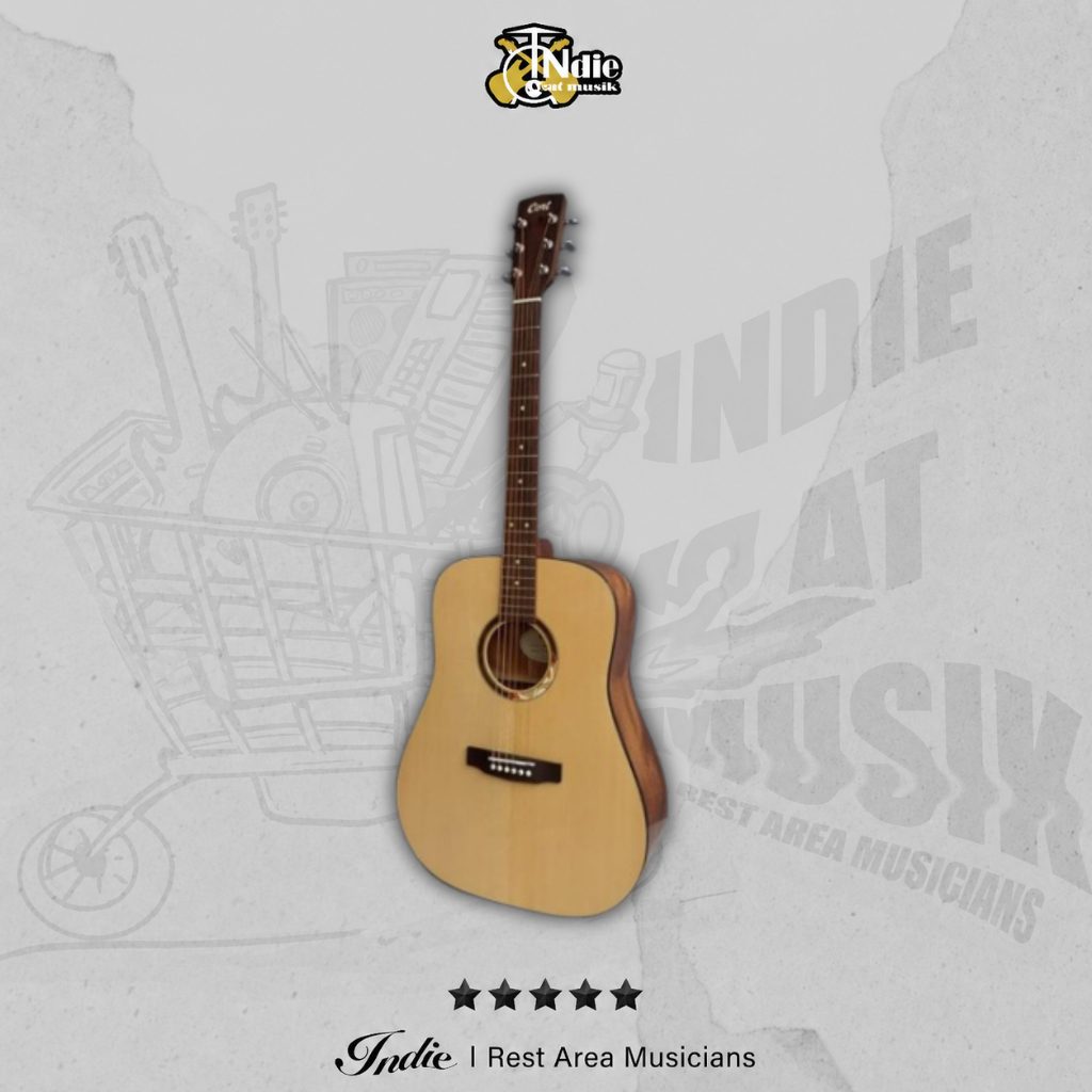 Cort Gitar Akustik Elektrik AD810E DX - AD810-E-DX NAT