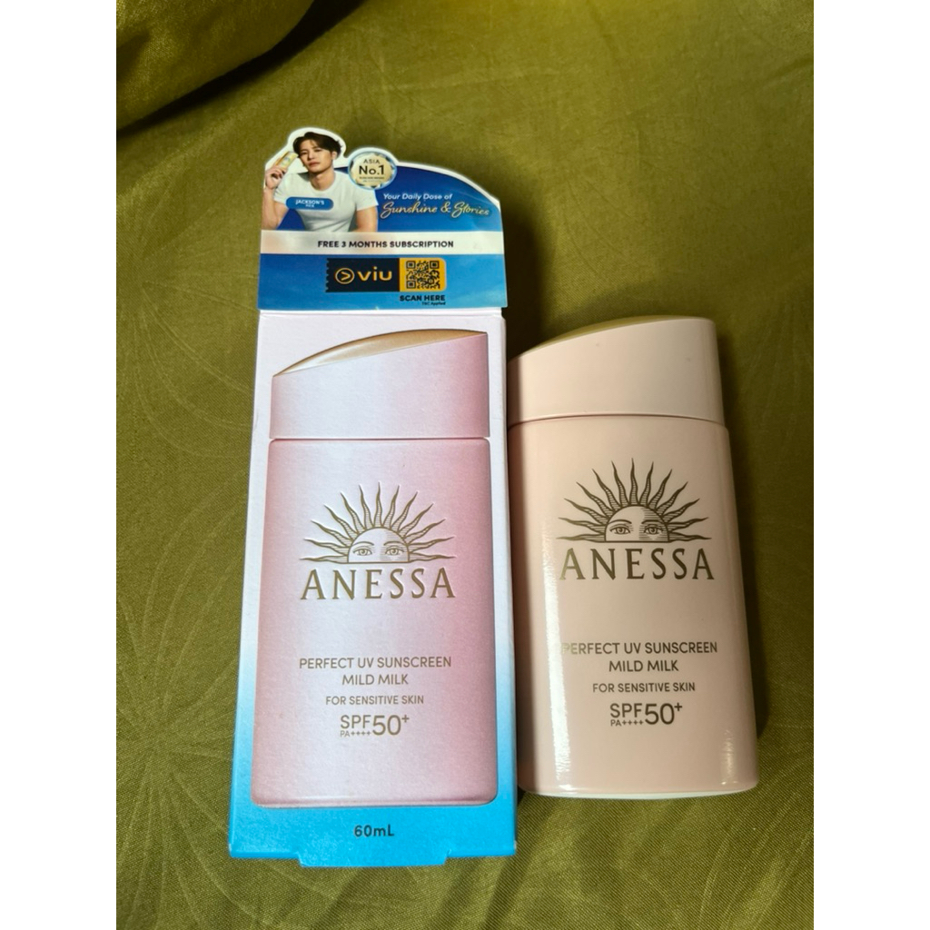 [PRELOVED] Sunscreen Anessa Mild Milk 60ml Original