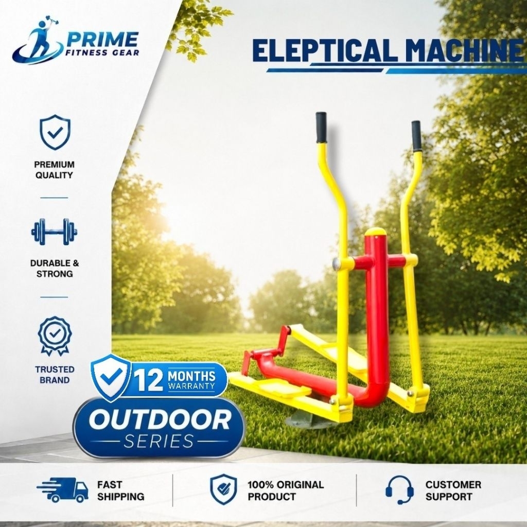 Alat Olahraga Cardio Sport Elliptical Crosstrainer Bike Machine - Fitness Outdoor Taman