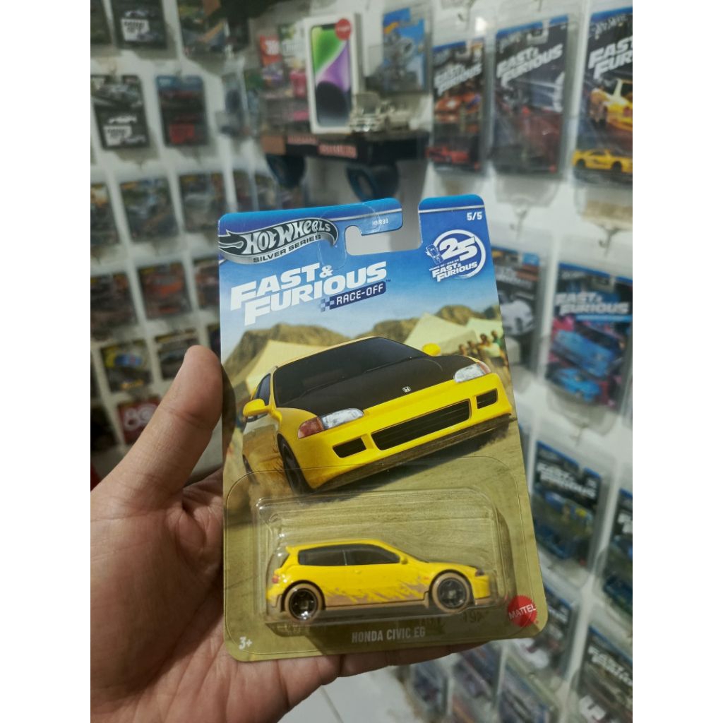Hotwheels civic eg fast&furious