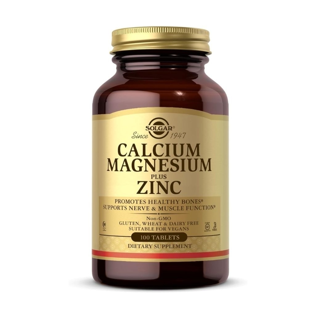 Solgar Calcium Magnesium Plus Zinc