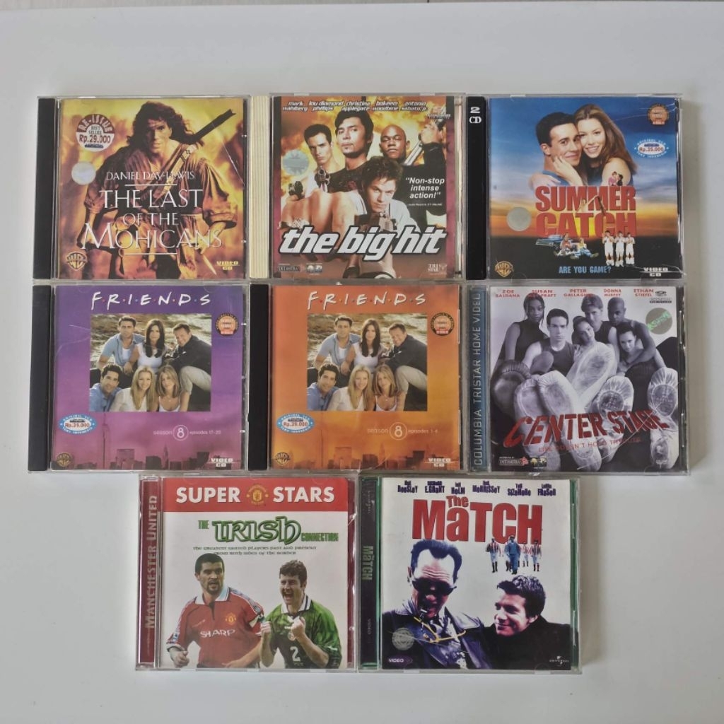 Borongan 8 VCD film barat