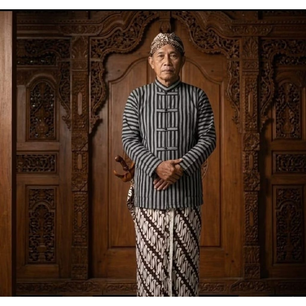 kemeja lurik sanghai/ koko batik lurik